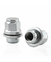 Гайки колесные Гайка колесная Getmann M12x1.25x37.5мм Прессшайба D-22 Хром Ключ 21 (Infiniti; Nissan Patrol, 370Z, NV200, Maxima, Navara, Terrano) под оригинальные литые диски